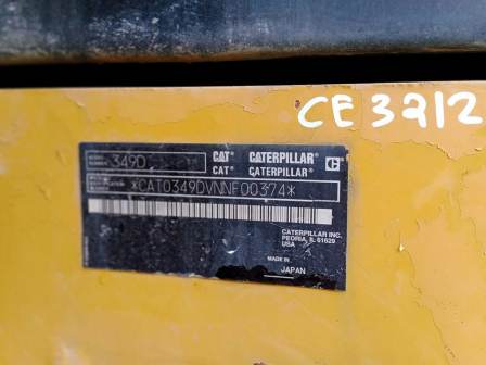 Excavator 349DL