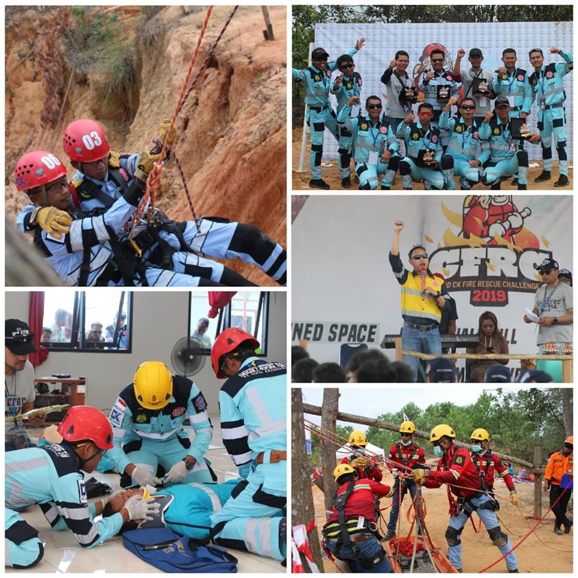 Congratulations to the CK OSHE Team for successfully developing K3L culture through the 2019 Cipta Kridatama Fire Rescue Challenge (CFRC)
